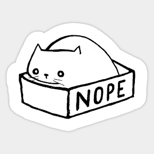 Funny cat Sticker